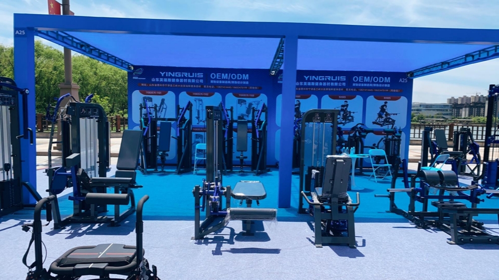 Yingruis Fitness brilla alla Ningjin Fitness Equipment Expo 2026