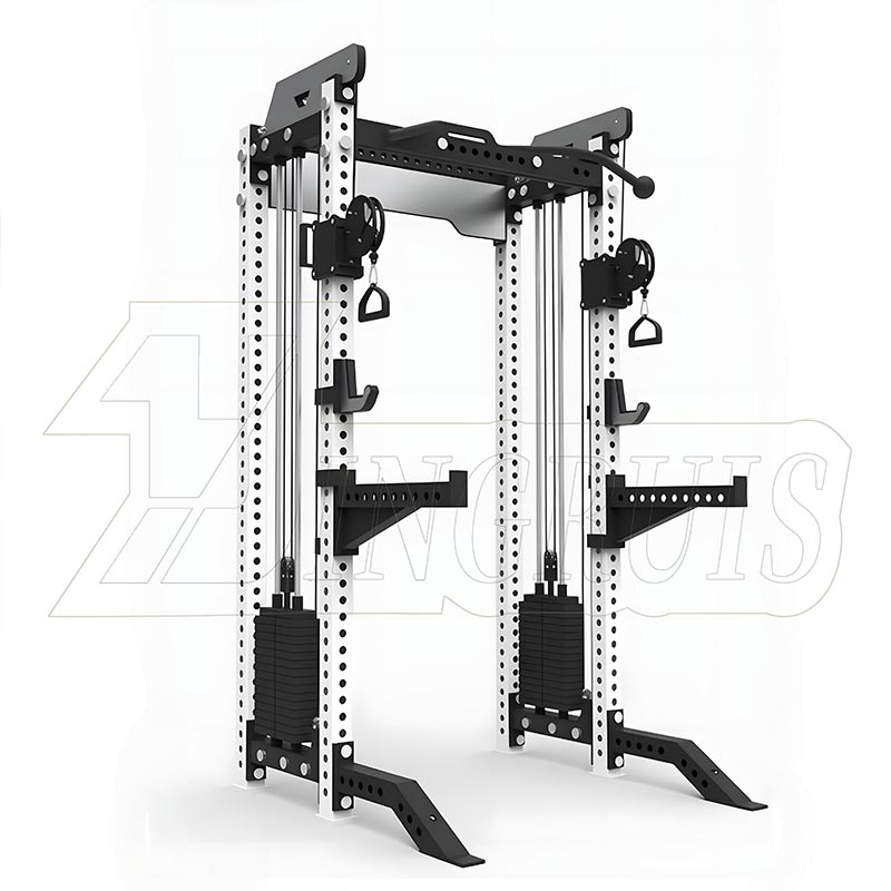 Power Rack tutto in uno con cavo incrociato