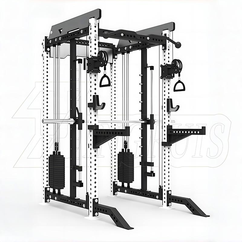 Power Rack tutto in uno con cavo crossover+Smith