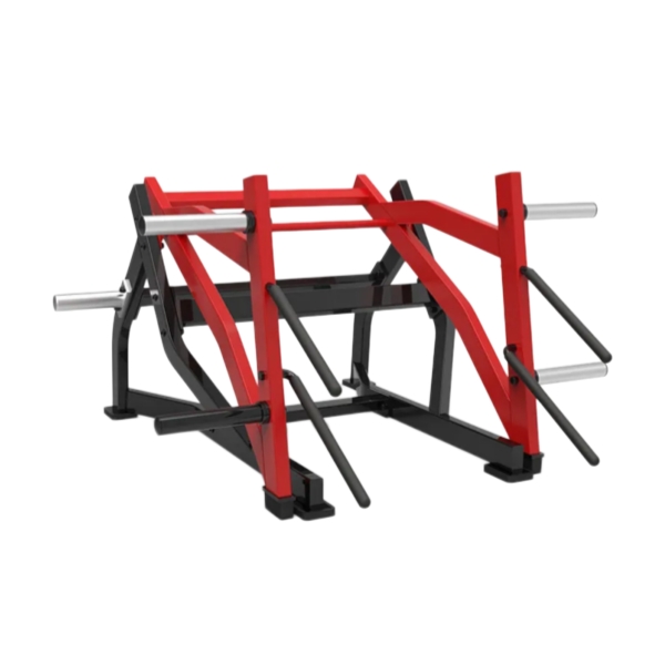 Squat con base a terra/trazione alta